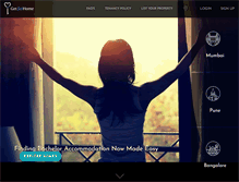 Tablet Screenshot of getsethome.com